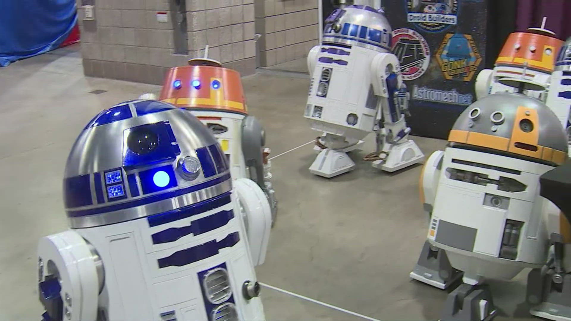 Fans can see some of their favorite characters at the Colorado Convention Center through Sunday, July 7.