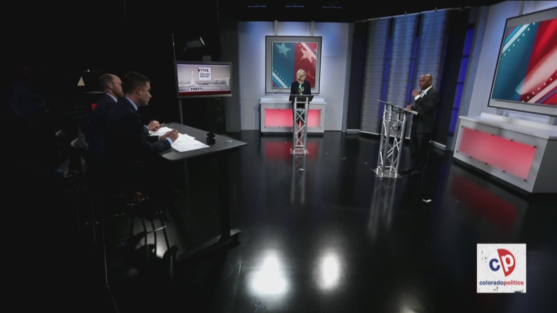 Denver mayoral candidates Michael Hancock and Jamie Giellis discuss the "brown cloud" being back in the city and "legacy projects" during a 9NEWS mayoral debate ahead of the June 4 runoff election.