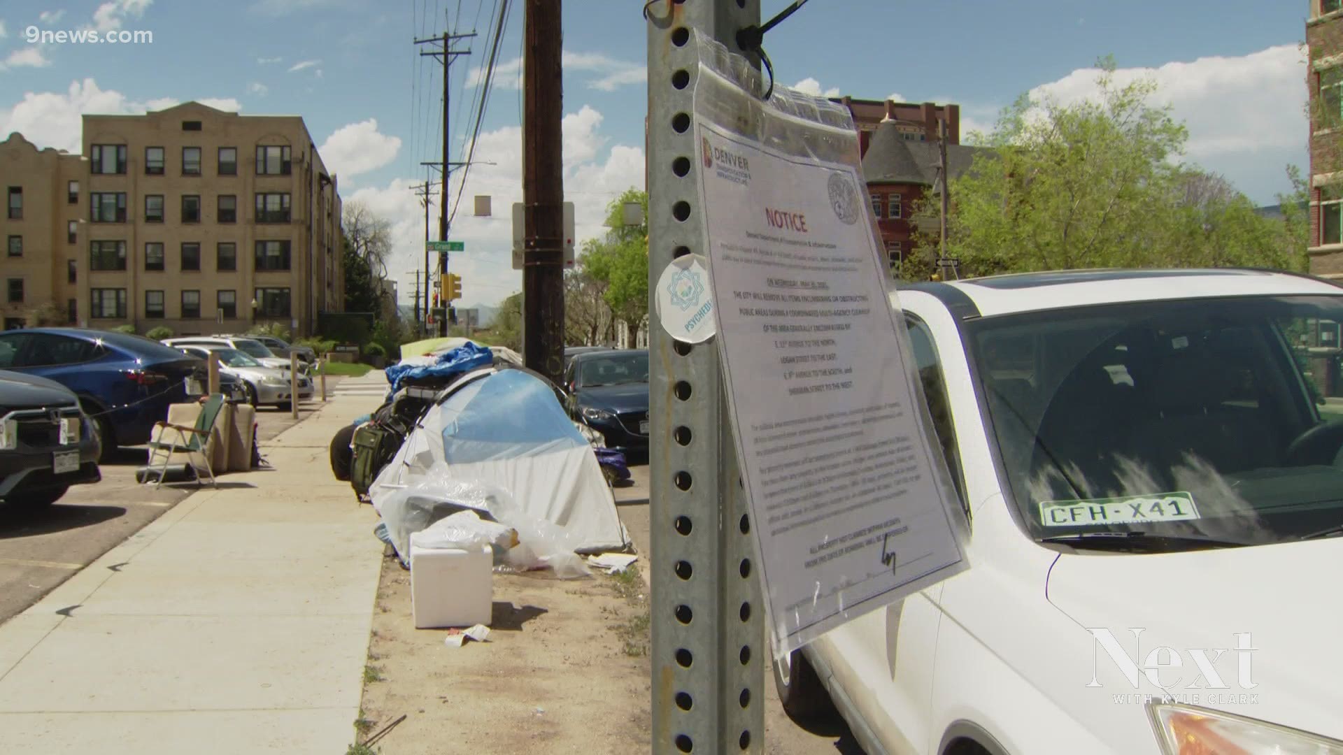 Mayor Mike Coffman introduced a camping ban for Aurora on Thursday. Denver and the city's other neighbors already have similar policies for people who are homeless.