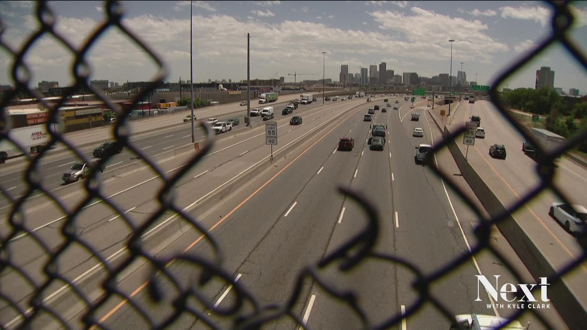 The stretch of I-25 between Alameda Avenue and past the stadiums is notorious for rush hour-like slowdowns outside of rush hour. The goal was to expand.