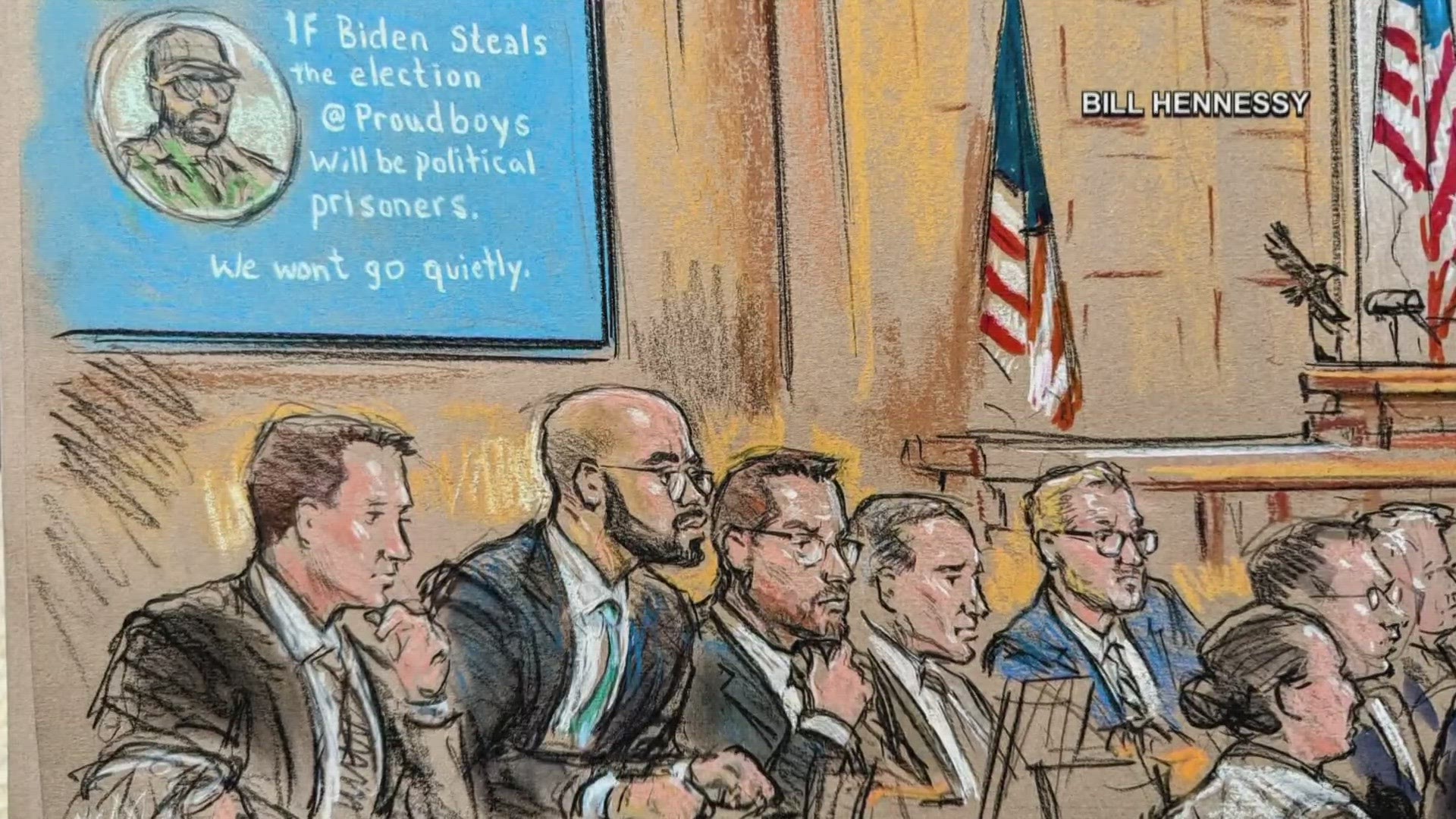 4 Proud Boys Found Guilty Of Seditious Conspiracy | 9news.com