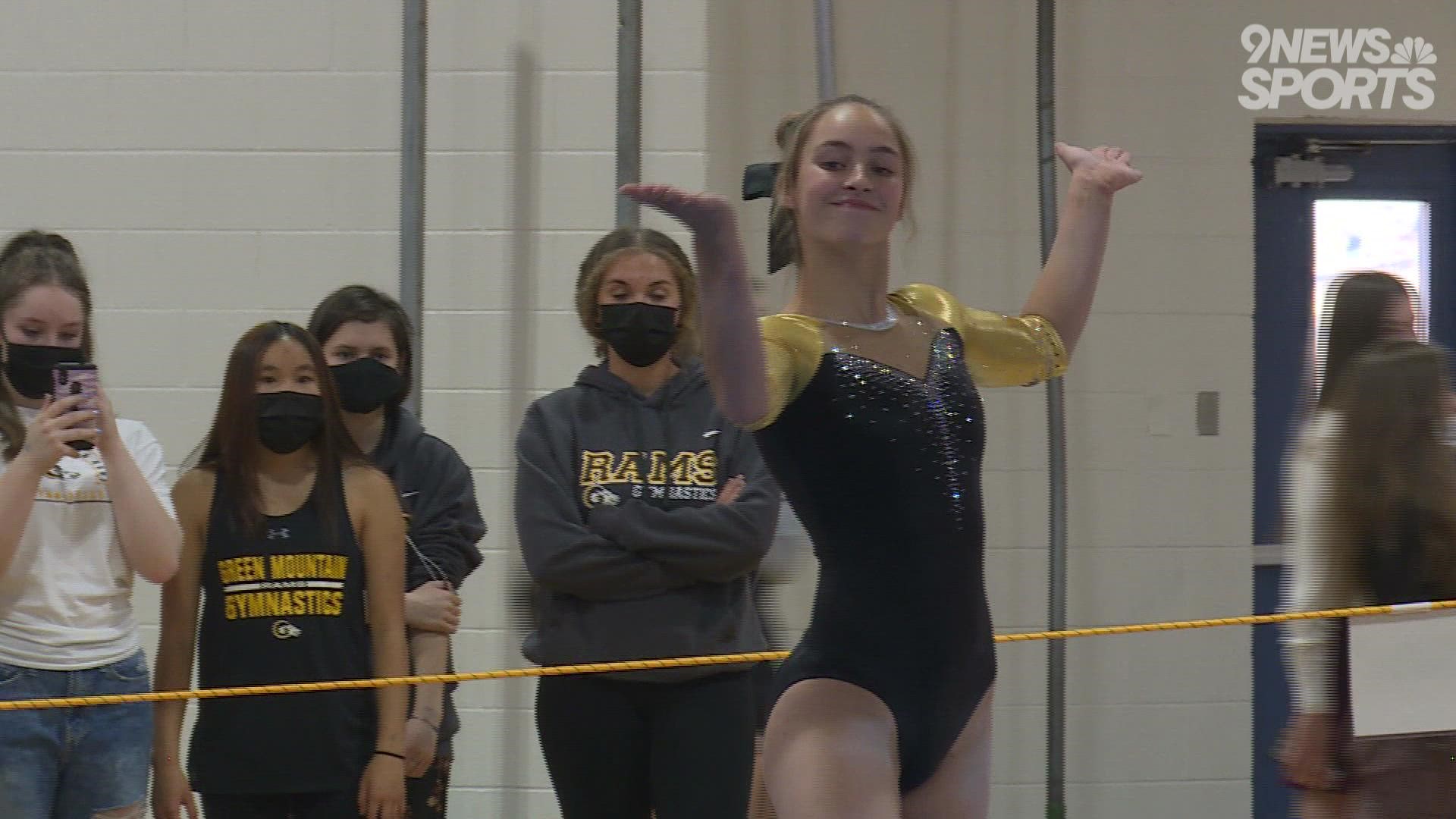 Martyna, a senior gymnast for the Rams, was crowned the 4A all-around gymnastics state champion.