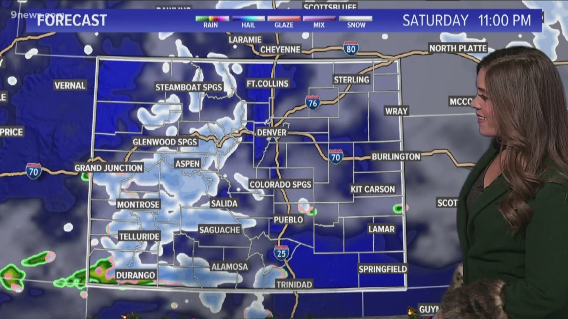 Another round of heavy snow and gusty winds is coming through the High Country overnight into Saturday. Check out your full forecast (12/13/19).