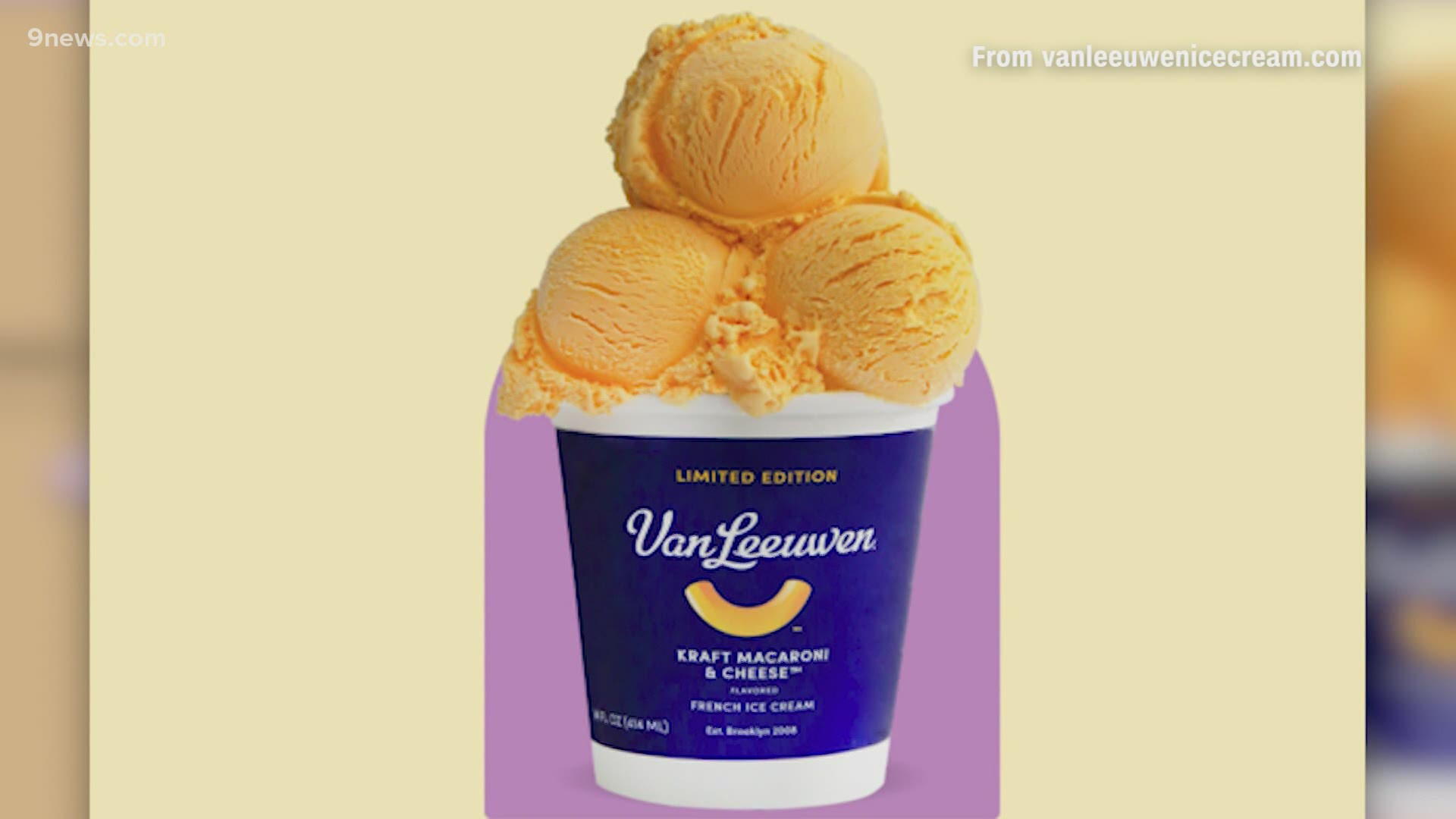Slacker & Steve talk about a new ice cream flavor,  mac and cheese flavored ice cream, probably not your traditional choice.