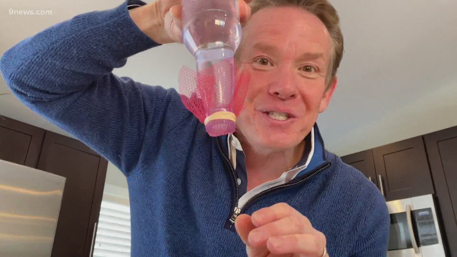 Our science guy Steve Spangler has a challenge for you. But, know this, if you fail you're going to cause a mess.