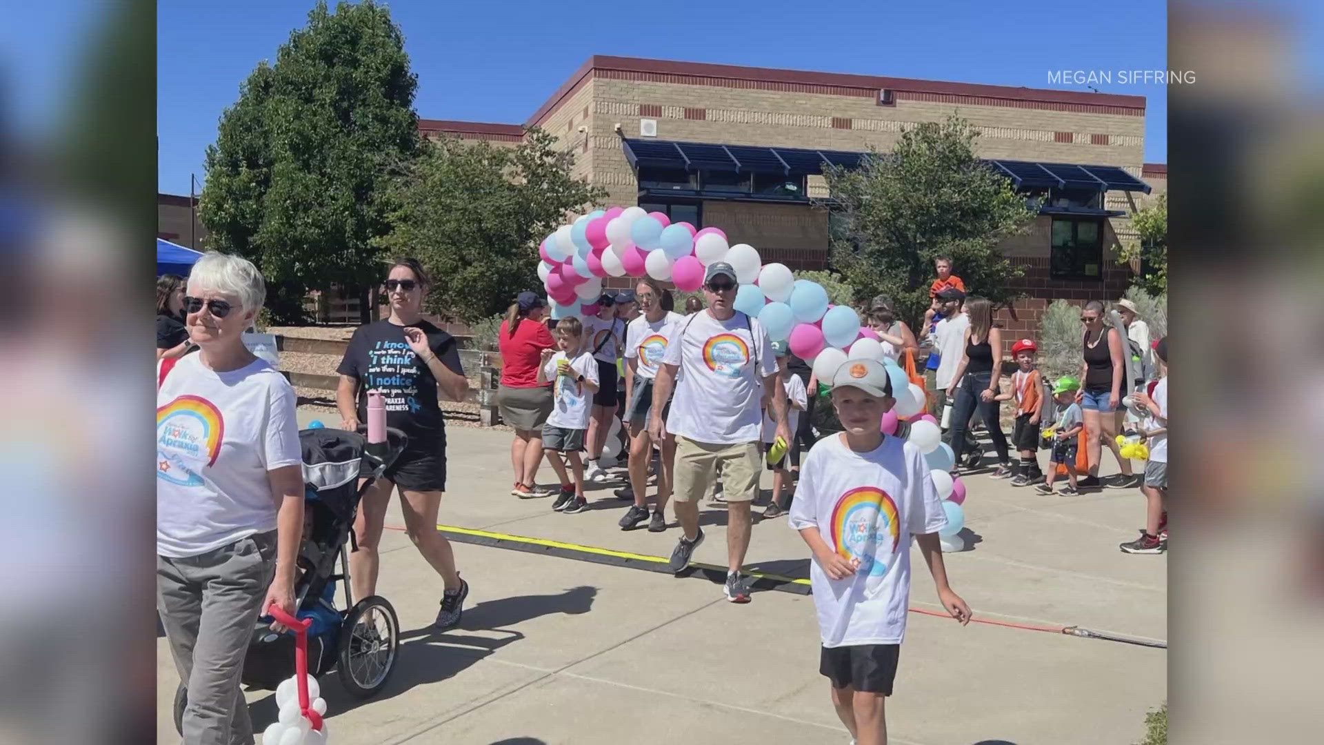 People living with Apraxia along with their families will gather in Denver for a walk to raise awareness on Saturday.