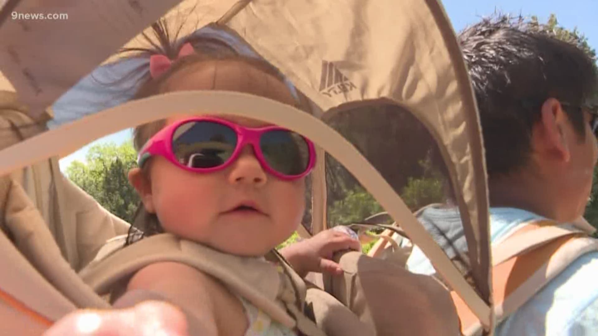 A Colorado dad explains what gear he uses and what he packs when he takes his baby on hikes.