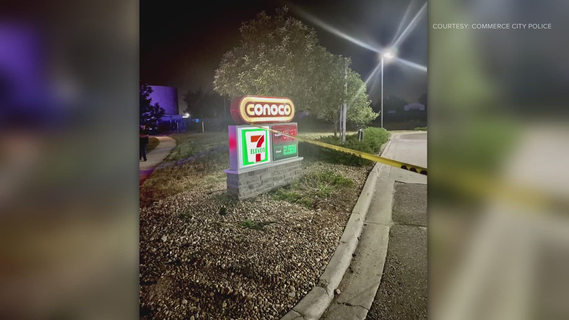 Commerce City Police said the shooting happened in parking lot of the store located near the intersection of East 104th Avenue and Highway 85 in Henderson.