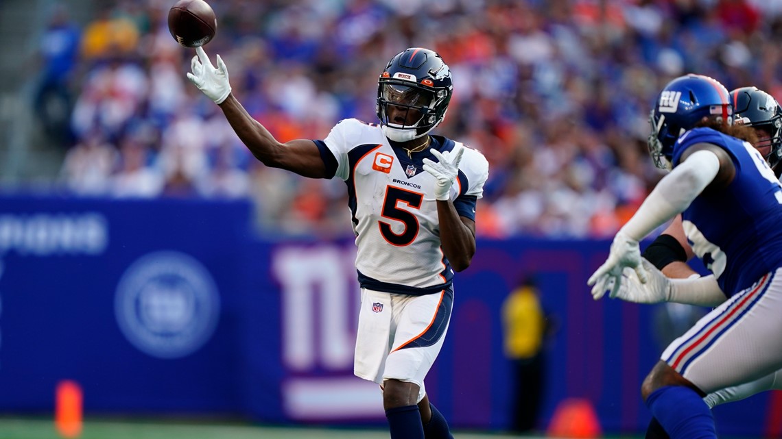 BRONCOS: Bridgewater throws 2 TDs, Denver beats NY 27-13