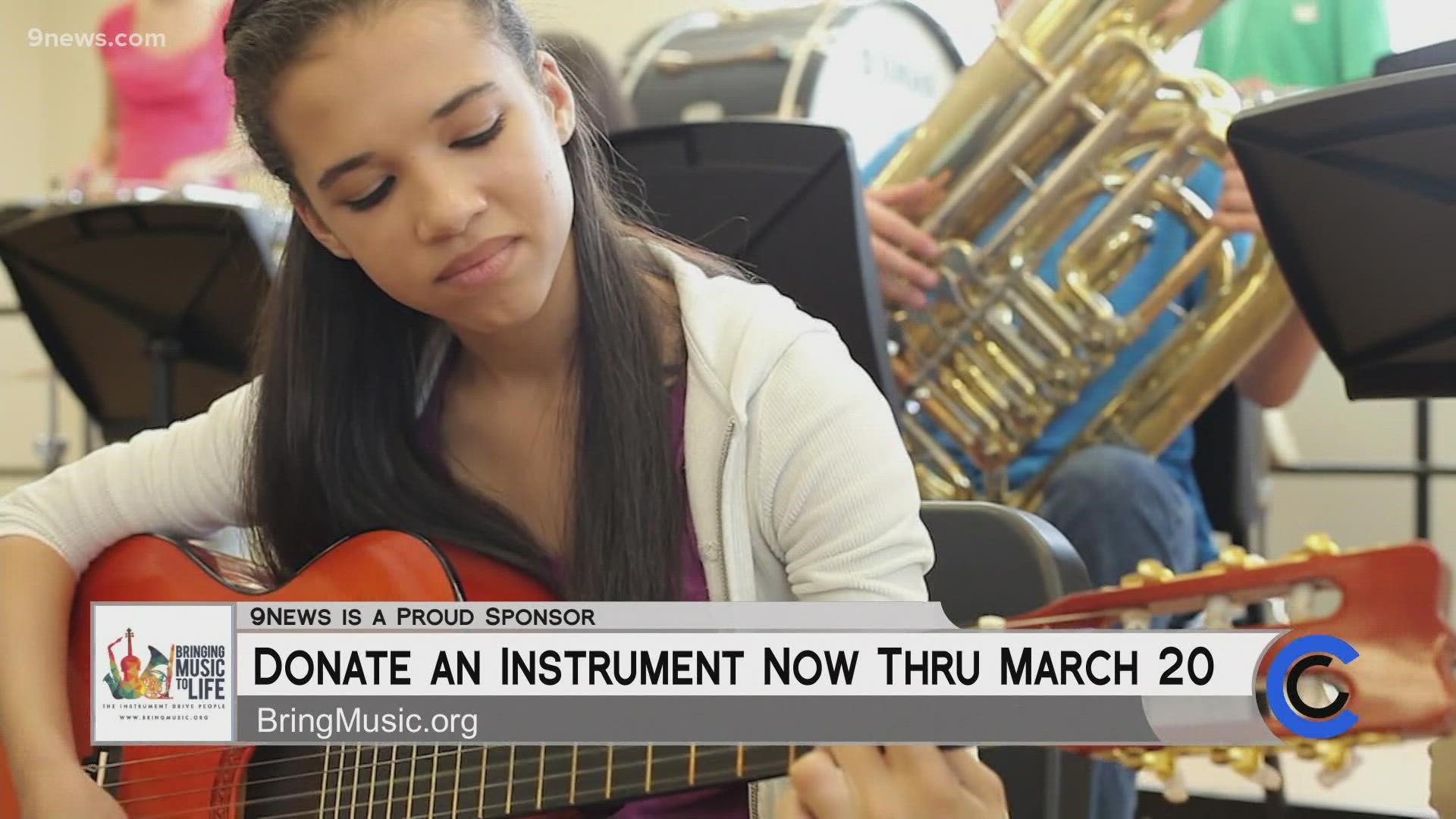 Bring your old instruments to a donation center near you. Find one at BringMusic.org.