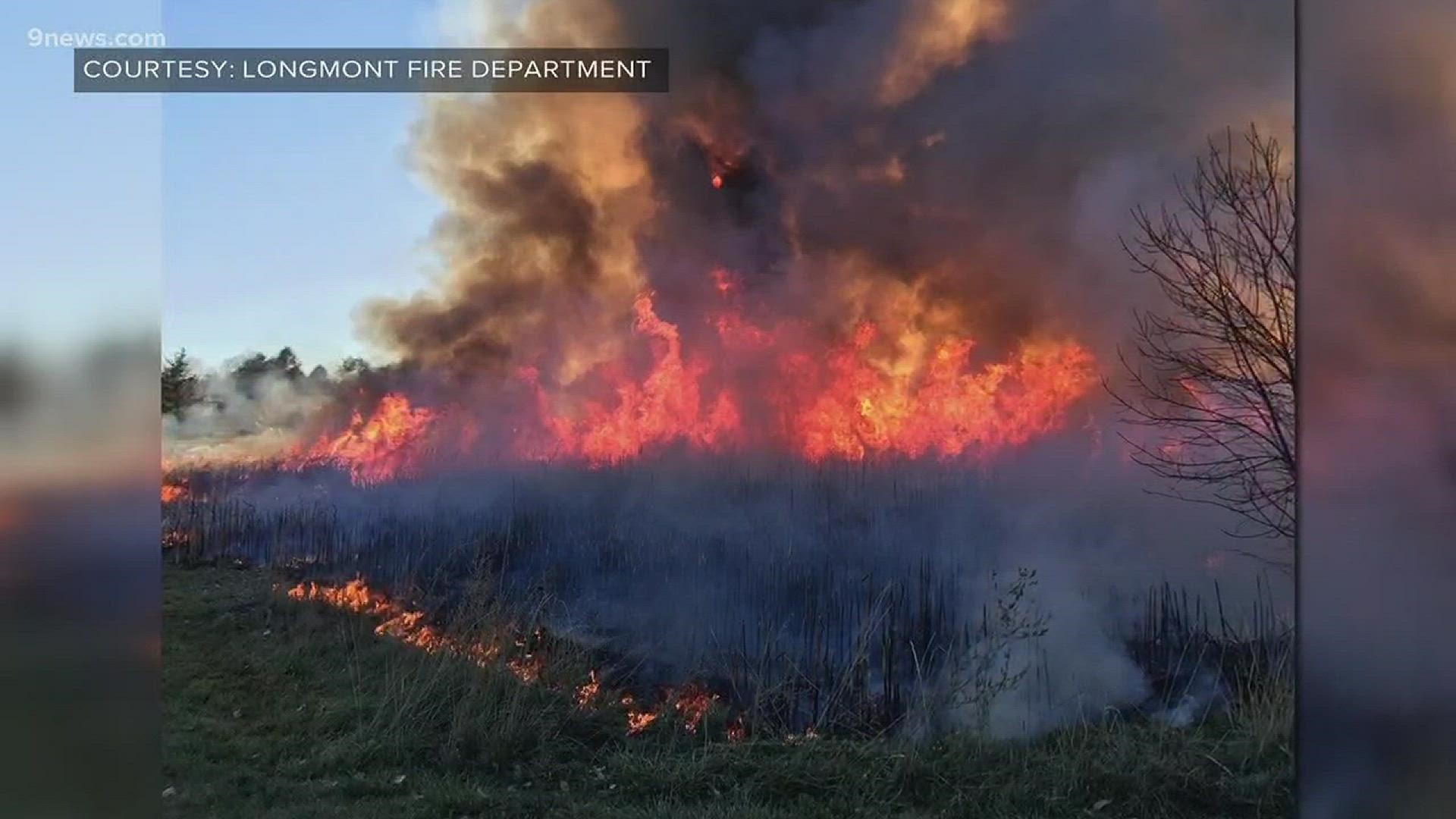 A group of kids could face arson charges due to a brush fire in Longmont.