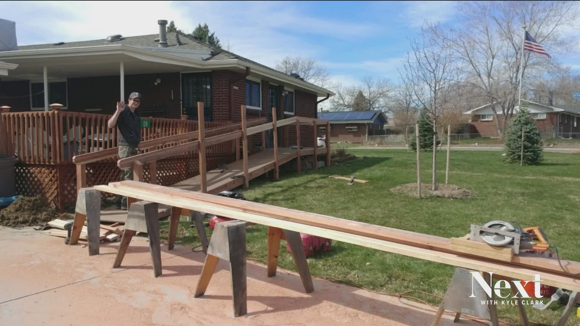 The home modification and repair program operated by the Brothers Redevelopment non-profit allows older Coloradans to stay in the homes they love.