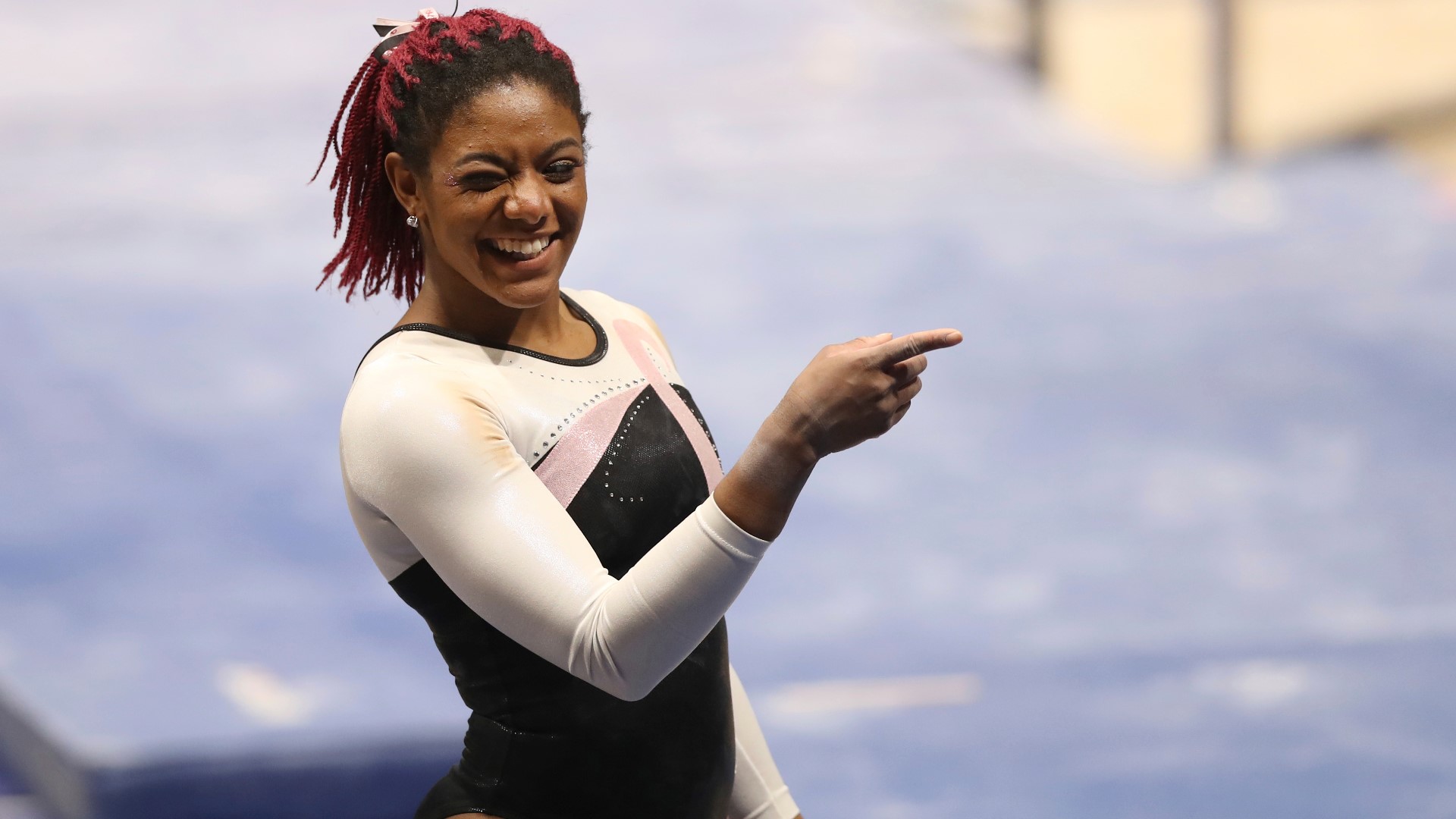 Lynnzee Brown is a national champion on the Denver Gymnastics team. While she celebrates the steps taken to make the sport more diverse, there's more work to do.