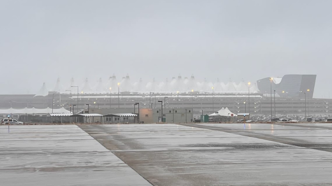 Why did Denver's airport only get a few inches of snow | 9news.com