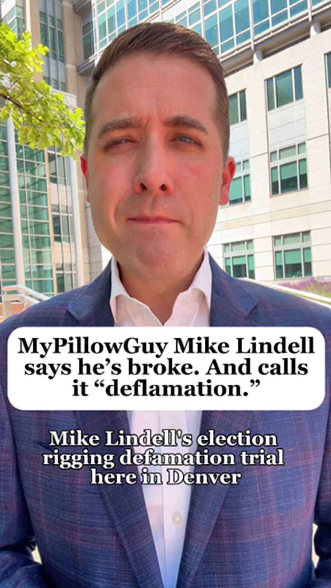 MyPillow Guy Mike Lindell took the stand in his election rigging defamation trial in Denver today.