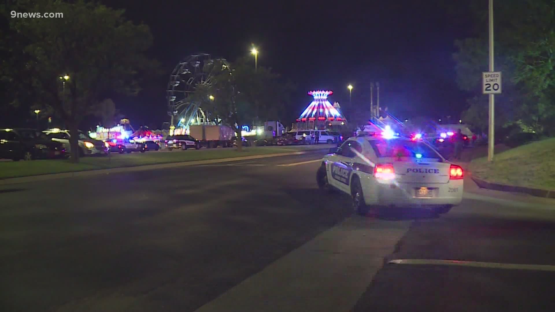 One of the shootings happened at a carnival at the Citadel Mall, and the other was in the parking lot of a restaurant across the street.