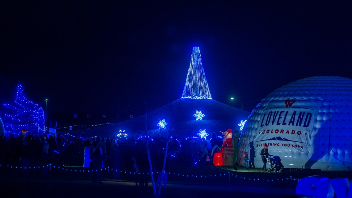 Winter Wonderlights holiday lights are back in Loveland this year