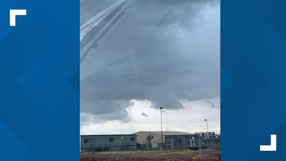 PHOTOS Funnel cloud spotted near Kersey, Weld County, Colorado