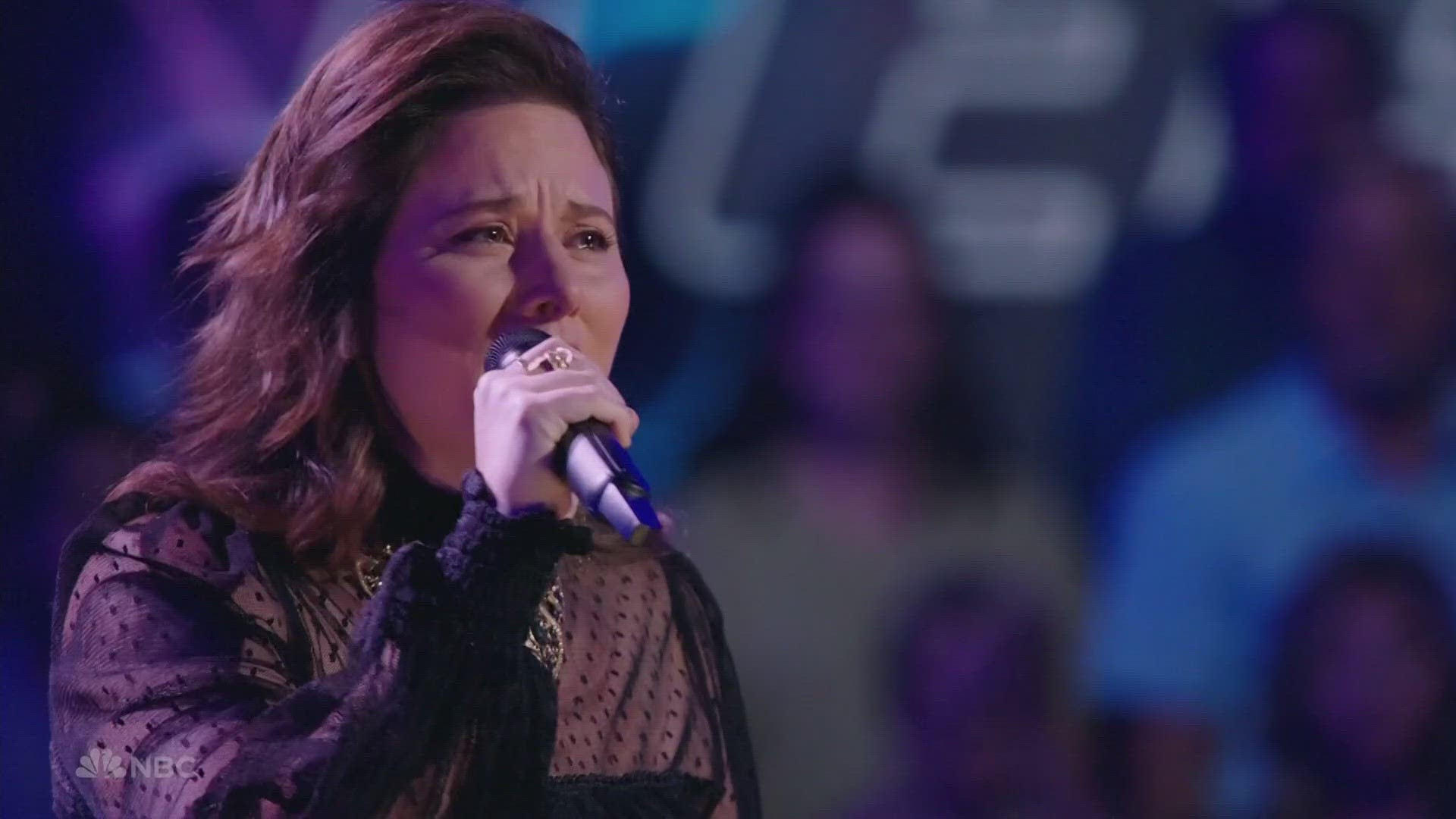 Musician Alexa Wildish talks about her experience so far on season 24 of The Voice on NBC.
