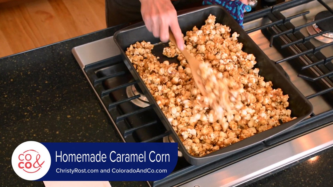 Make a Halloween Treat with Christy Rost - Homemade Caramel Corn ...