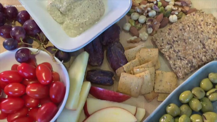Make your own healthy charcuterie board