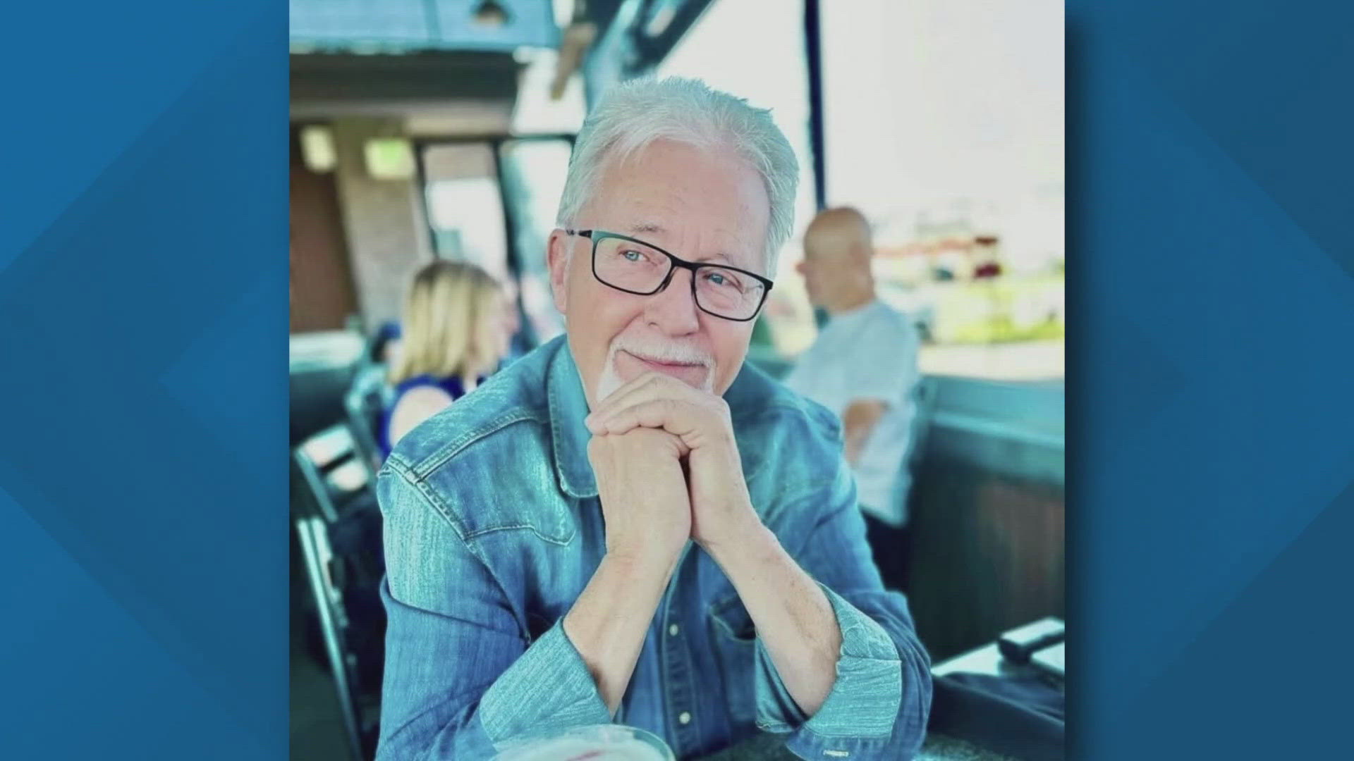 Emergency services were searching for Larry Baker, 80, whose vehicle was found near Watson Lake.