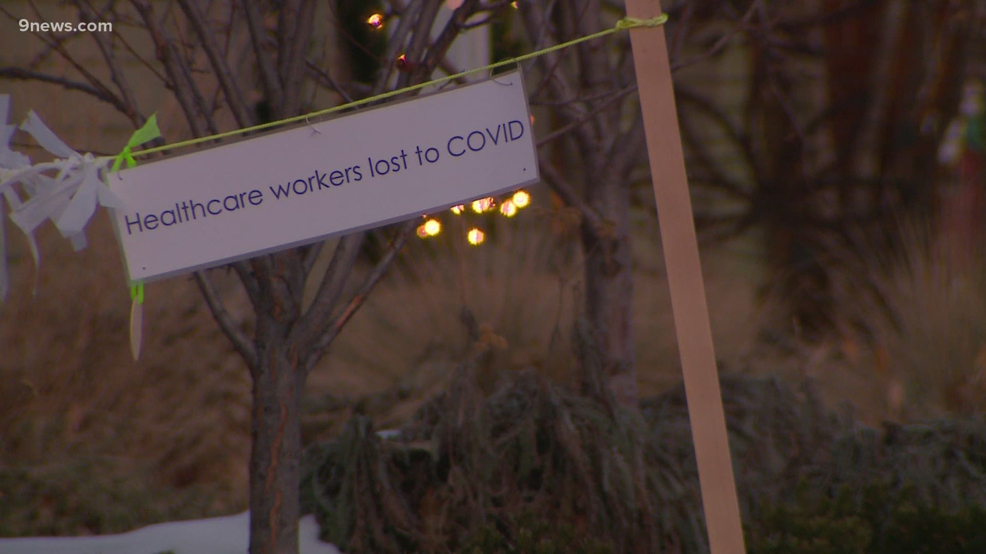 Dr. Karyl Ting of Fort Collins said she wanted to help people visualize how many people have died from the virus.