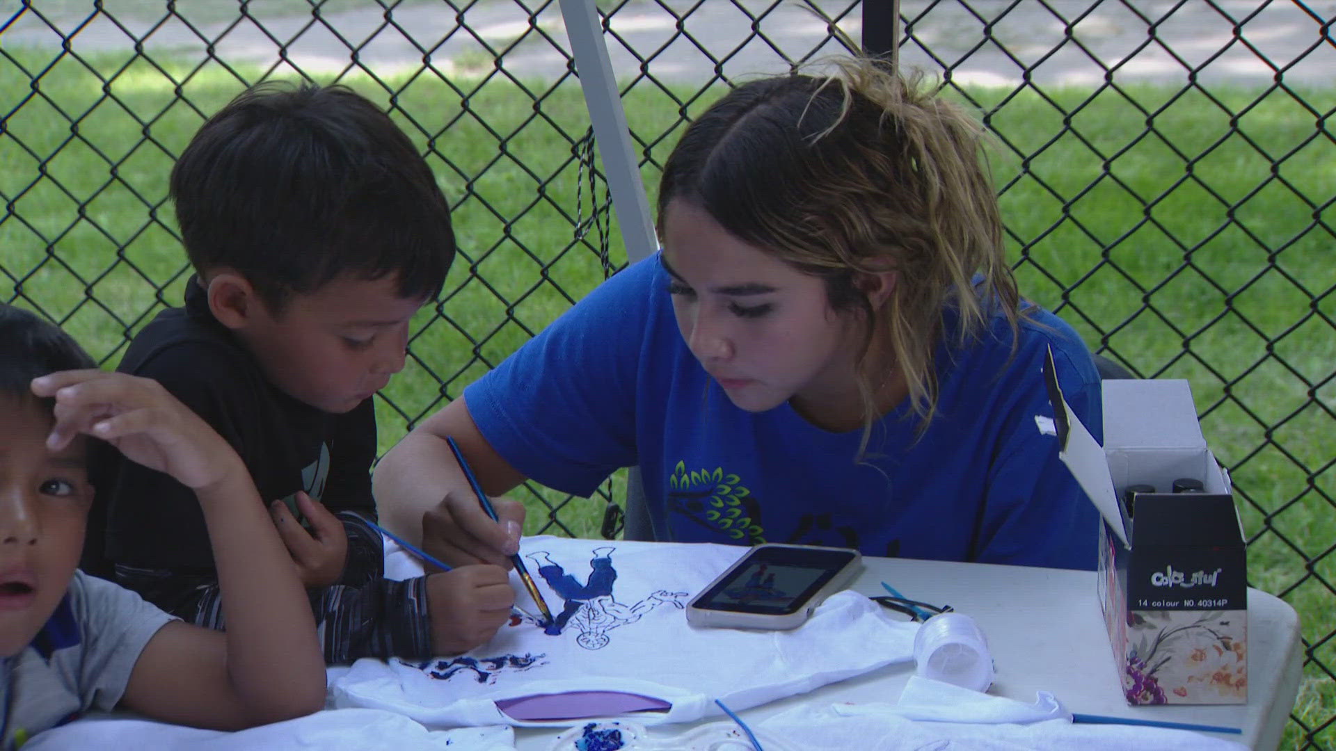 Summer camps and schools are working with newcomers who were still adjusting to life in the U.S. when school let out, to prepare them for the upcoming school year.