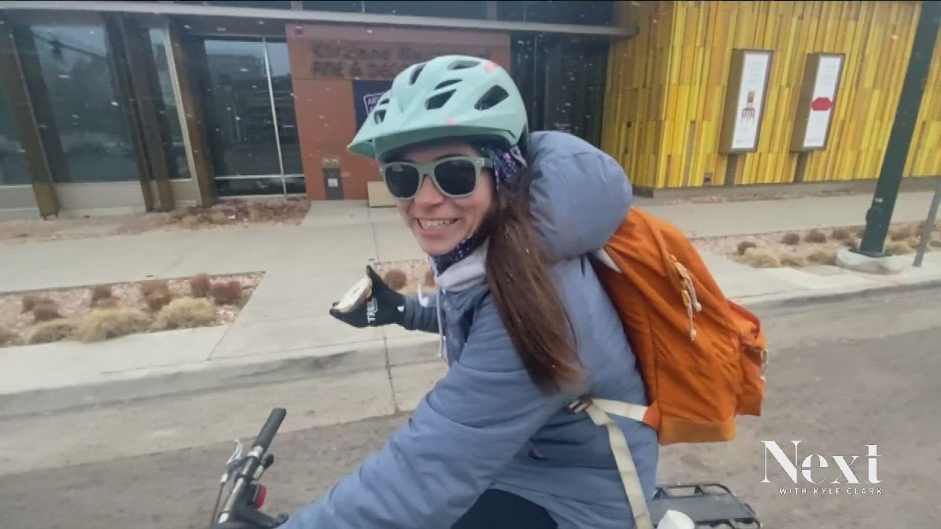 Today we challenged Coloradans to keep pedaling while answering our favorite Friday question.