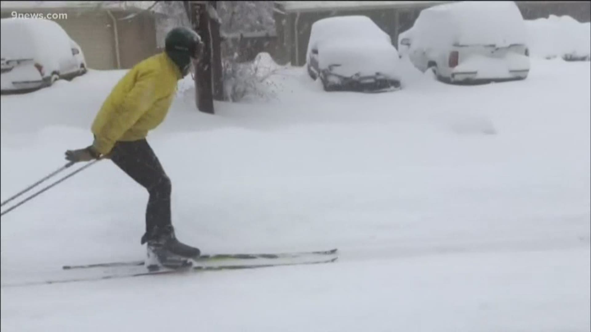 9NEWS Meteorologist Cory Reppenhagen didn't think he'd need his avalanche shovel in Boulder ... especially before Thanksgiving. But, this is Colorado, so think again