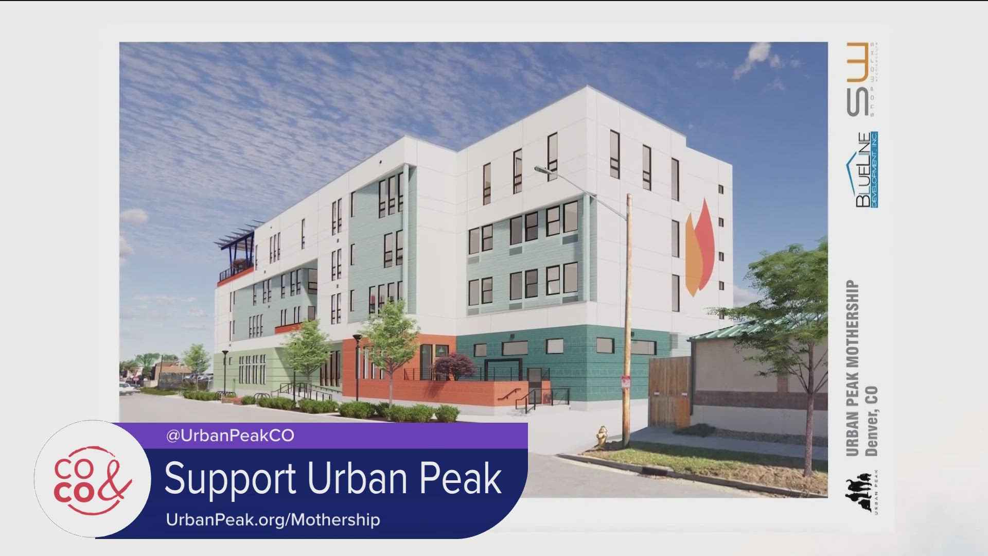 Urban Peak ignites the potential in youth to exit homelessness and create self-determined, fulfilled lives. Visit UrbanPeak.org for more.