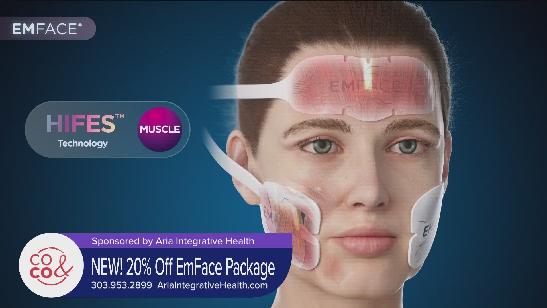 Call Aria now for 20% off an EmFace package and free consultation! That number is 303.953.2899. You can also visit AriaIntegrativeHealth.com.**PAID CONTENT**