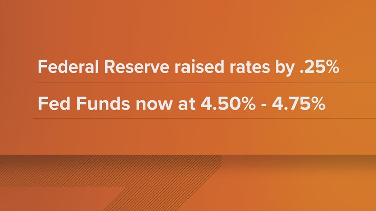 Federal Reserve announces latest rate hike
