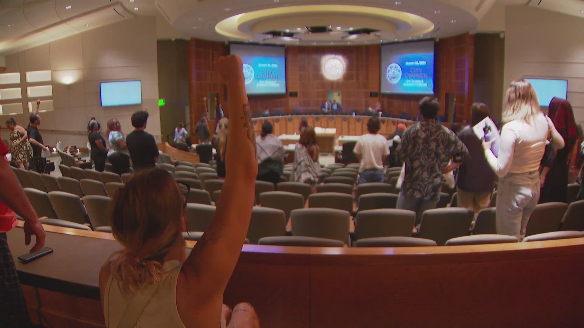 Aurora City Council voted to confirm Todd Chamberlain as the next police chief. People in Aurora aren't happy with the lack of transparency in the process.