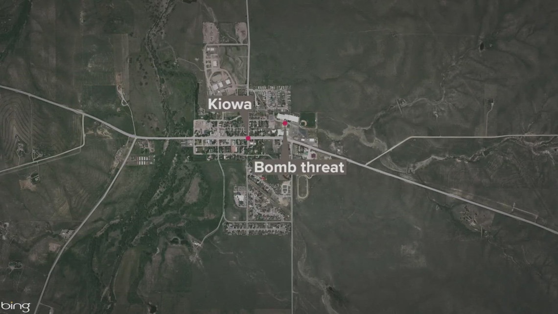 Woman arrested after bomb threat at Kiowa school | 9news.com
