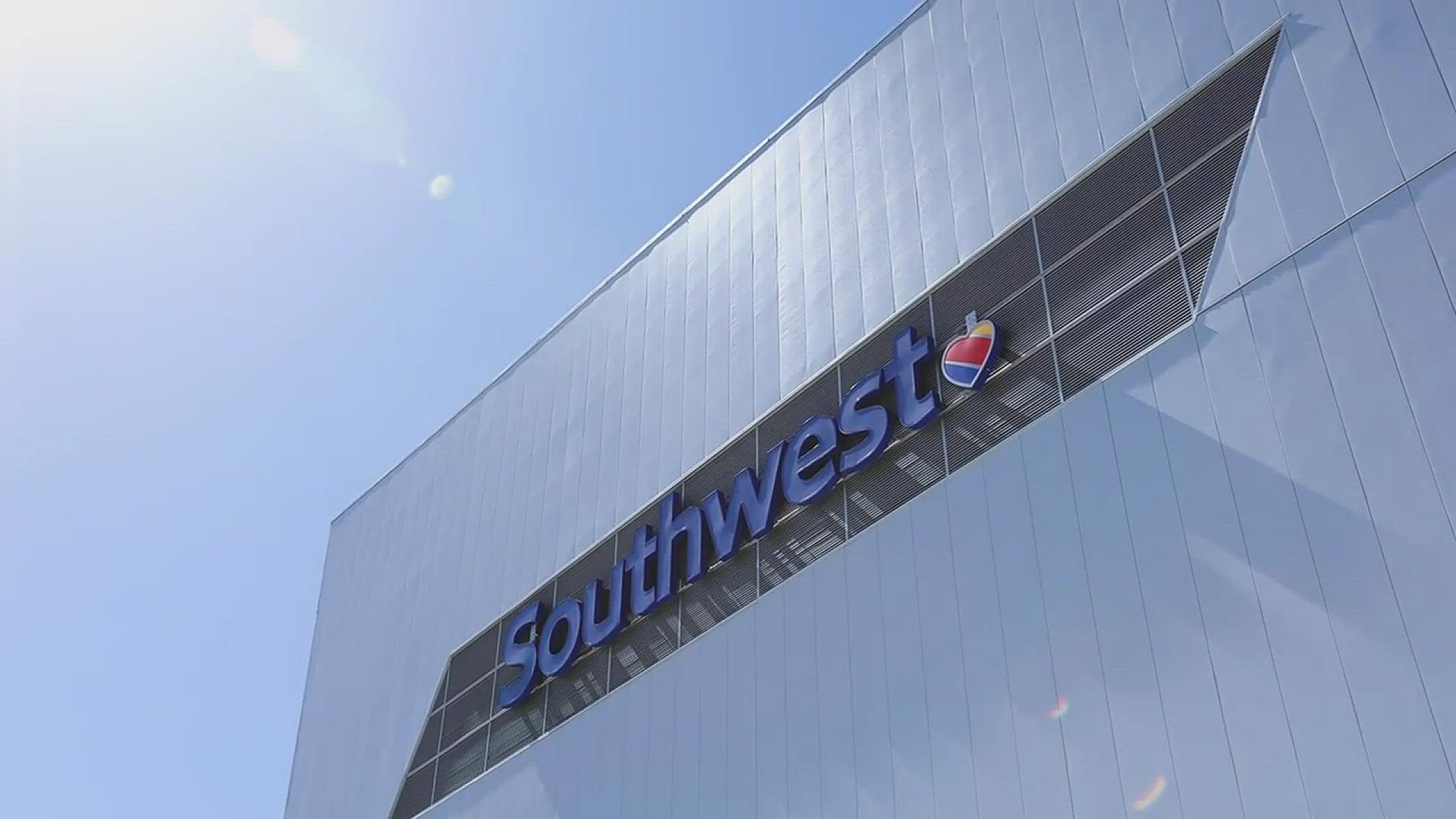 Southwest Airlines is celebrating the completion of a new maintenance facility at Denver International Airport (DIA) in March 2022.