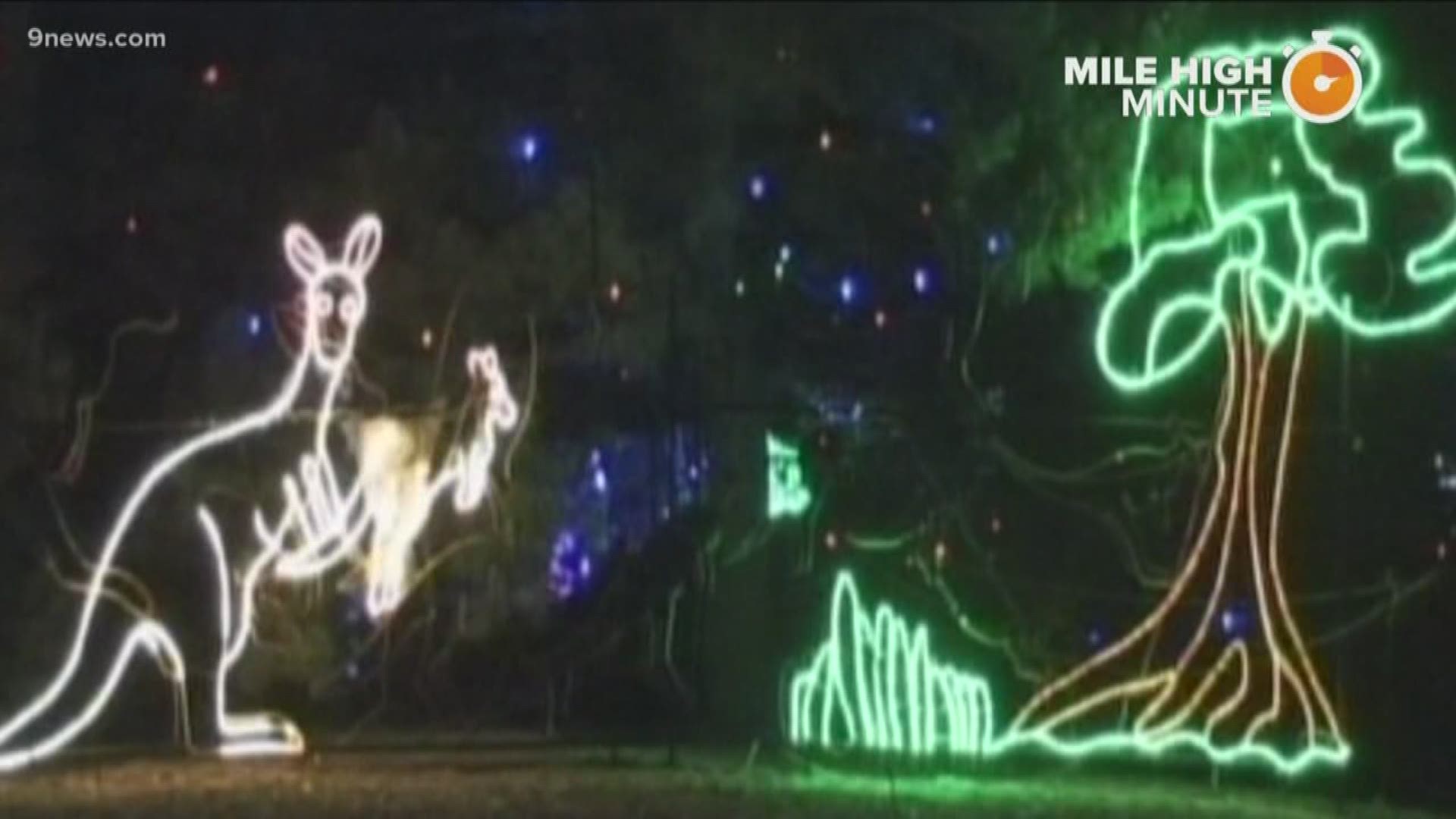 The last night of Denver Zoo Lights will feature muted music and muted lights for the members of the community who might be overwhelmed by the typical experience.