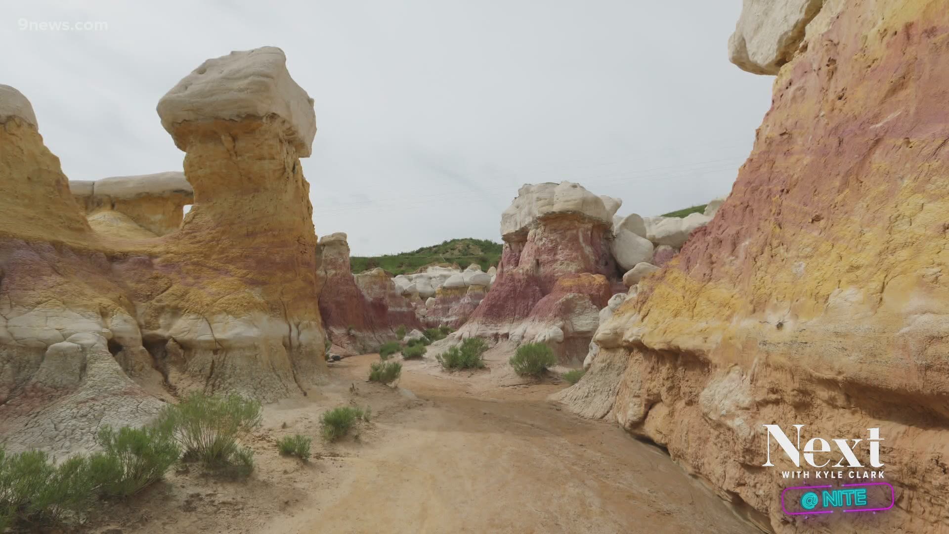 Marc Sallinger is a Colorado native rediscovering the state, as many people are after COVID. He and photojournalist Anne Herbst first did the Paint Mines in El Paso.