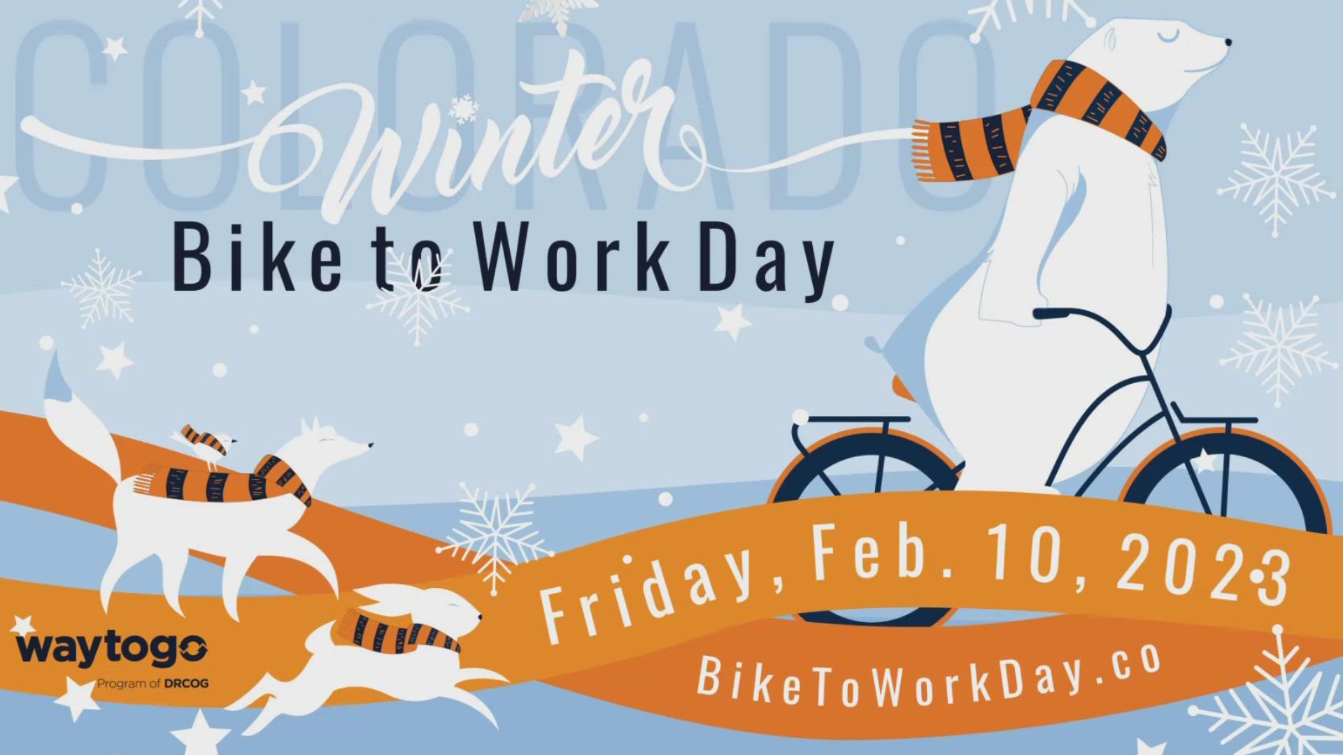 Winter Bike to Work Day is February 10th! Learn more and register at BikeToWorkDay.co. **PAID CONTENT**