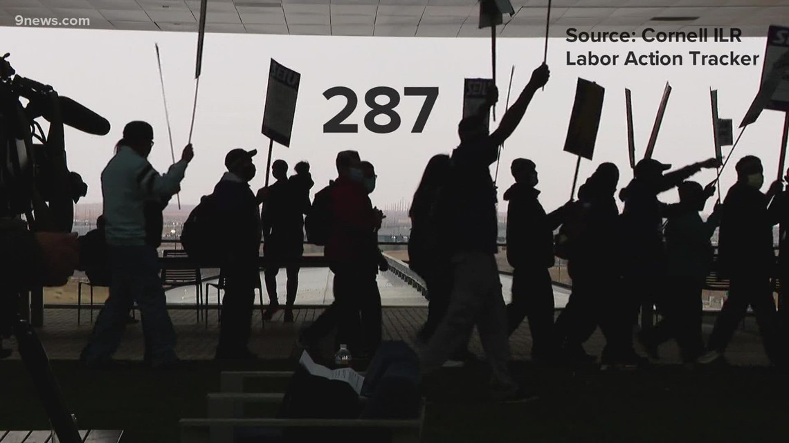 Colorado labor unions take action as demand grows and shortages