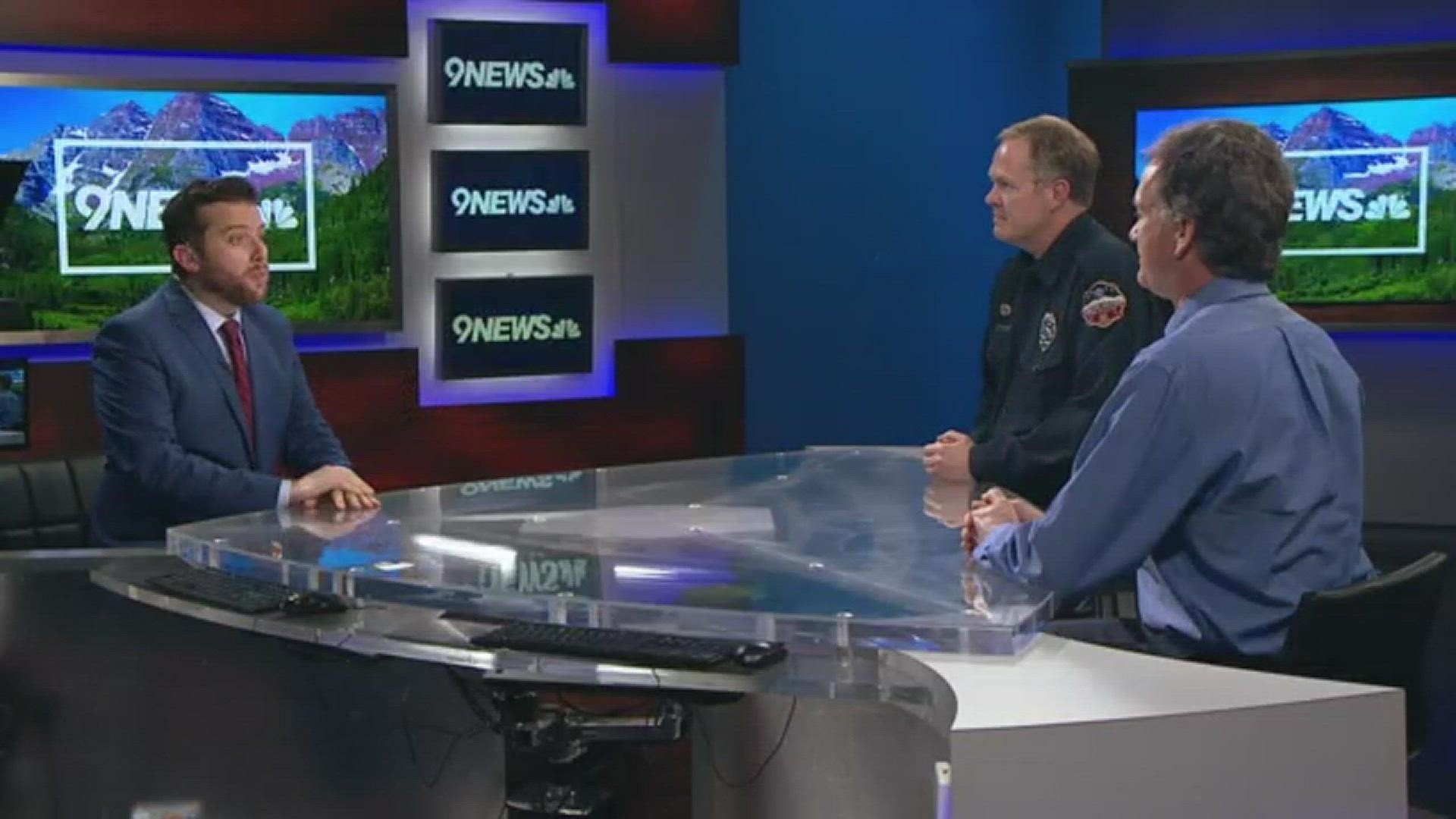 Jim Webster from Wildfire Partners in Boulder County and Einar Jensen from South Metro Fire joined Steve Staeger to discuss wildfire mitigation.