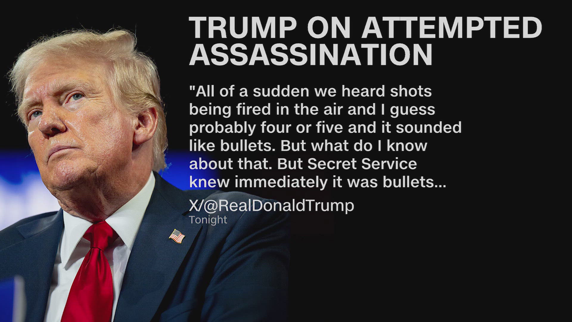 Donald Trump took to the social media platform, X, on Monday night to speak about the newest assassination on him. The man accused now faces federal gun charges.