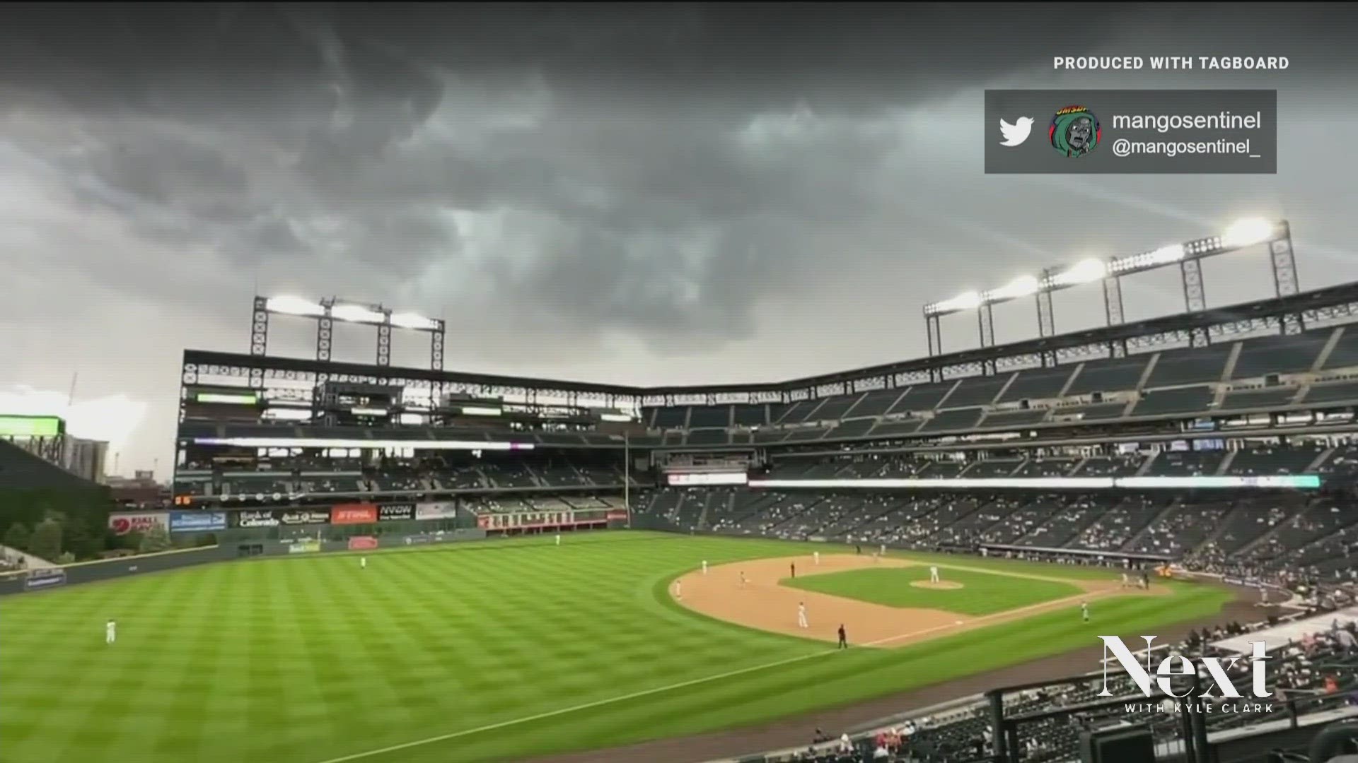 Between 2016 and 2019, there were 49 Rockies home games where there was a lightning strike within 8 miles of Coors. Today they came within two miles - with no delay.