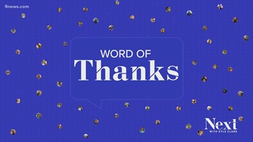 Word of Thanks | 9news.com