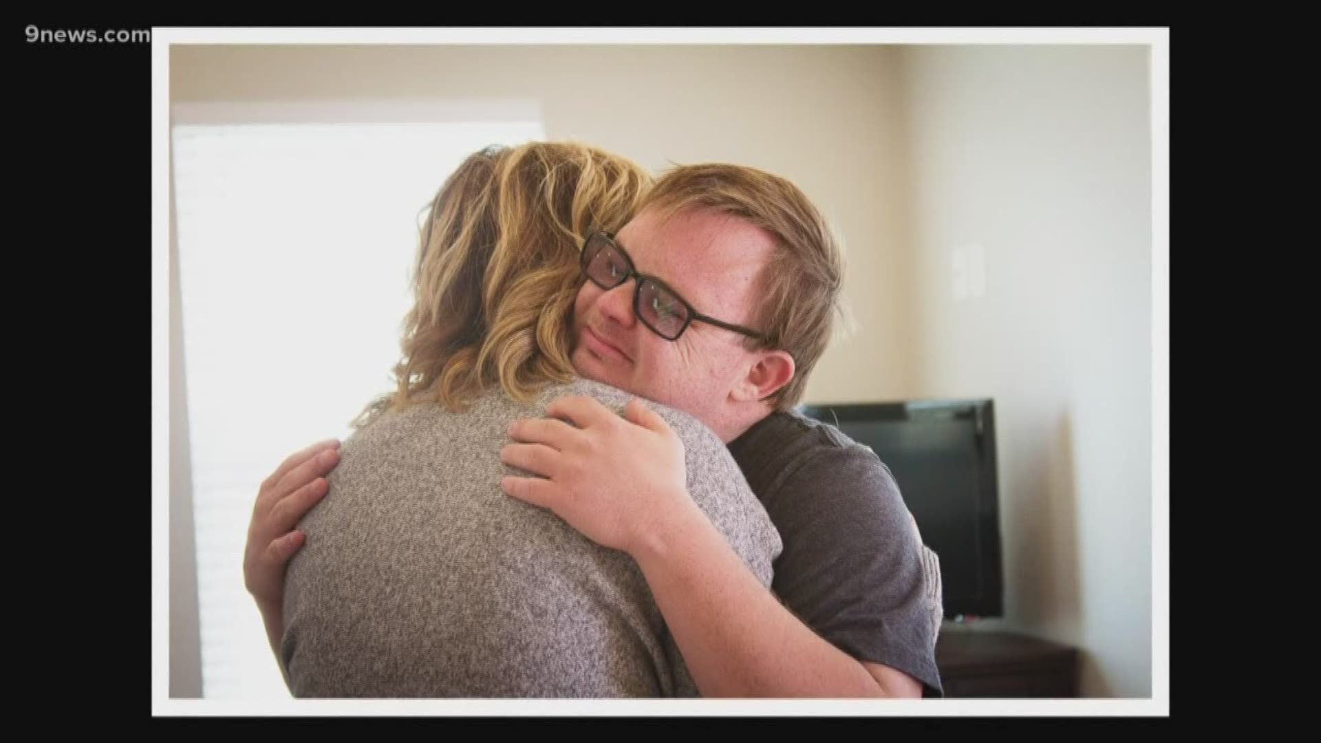 An man with Down syndrome in Firestone now has his own "House of Joy." Photojournalist Taylor Schuss captured the moment Seth Truitt's parents unveiled his new home.