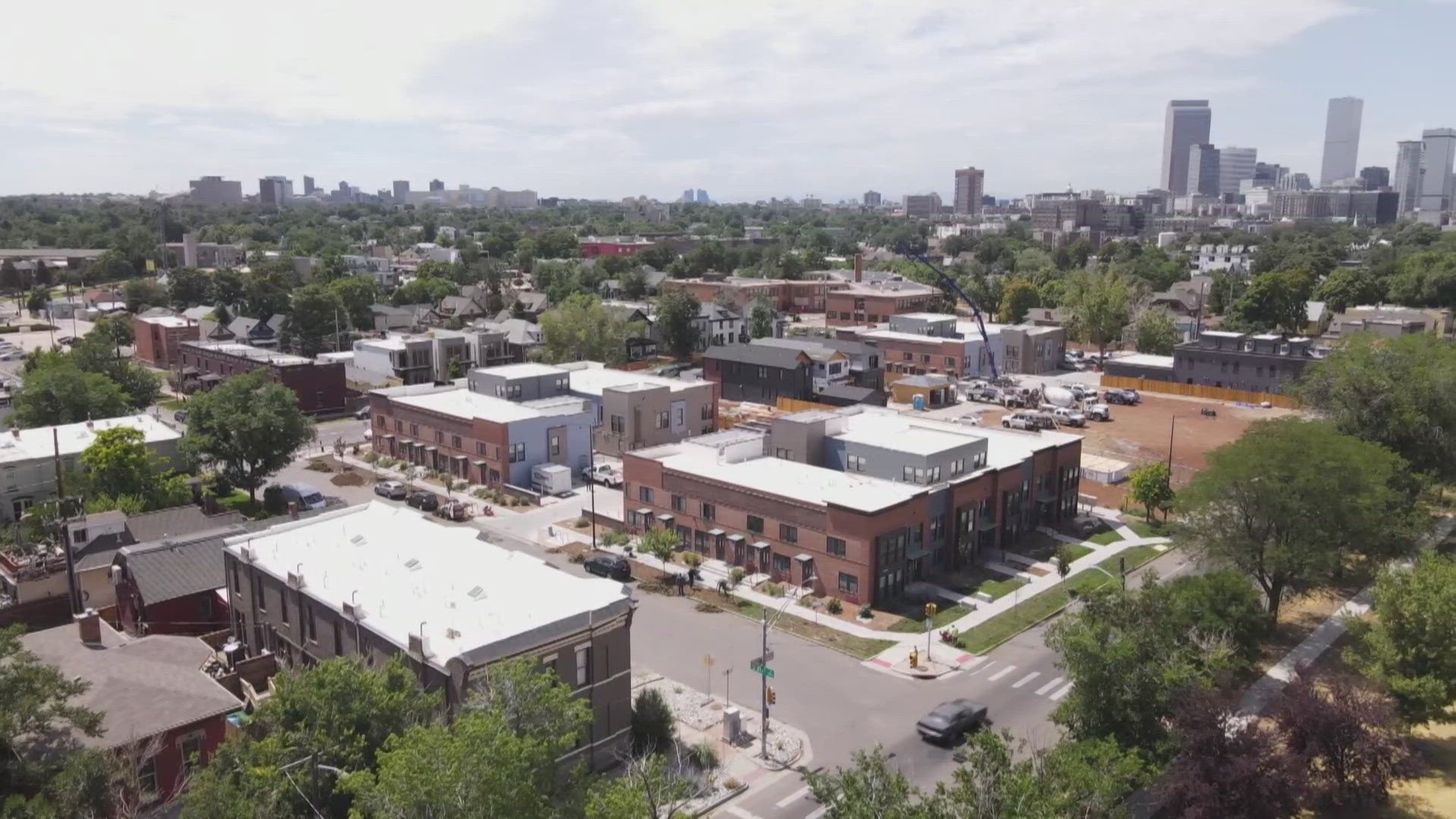 It can be about 10 degrees warmer in communities where there is a lot of pavement and few trees to provide shade.