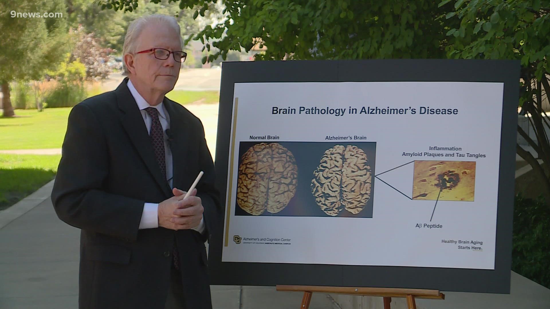 Dr. Huntington Potter is Professor of Neurology at CU Anschutz. He says new research shows a connection between COVID-19 and Alzheimer's disease.