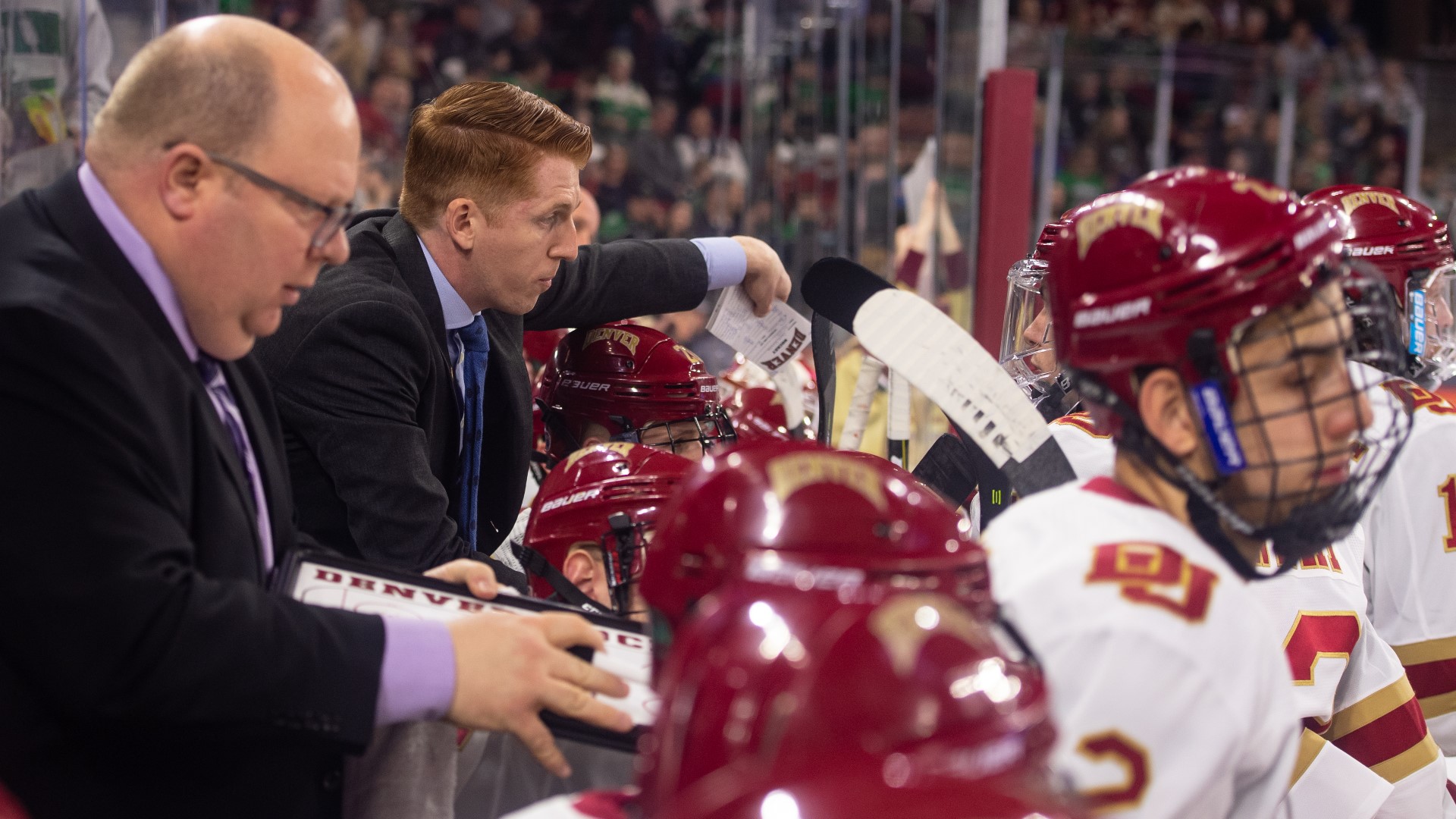 The University of Denver men's hockey team will be playing in its 12th-straight NCAA tournament, the longest active streak in college hockey.