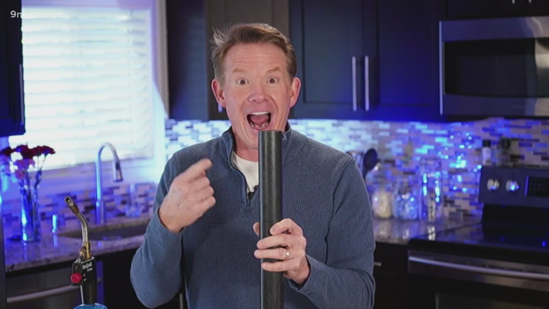 Heating a pipe with a blow torch isn't just a thing plumbers do, just ask our science guy Steve Spangler.