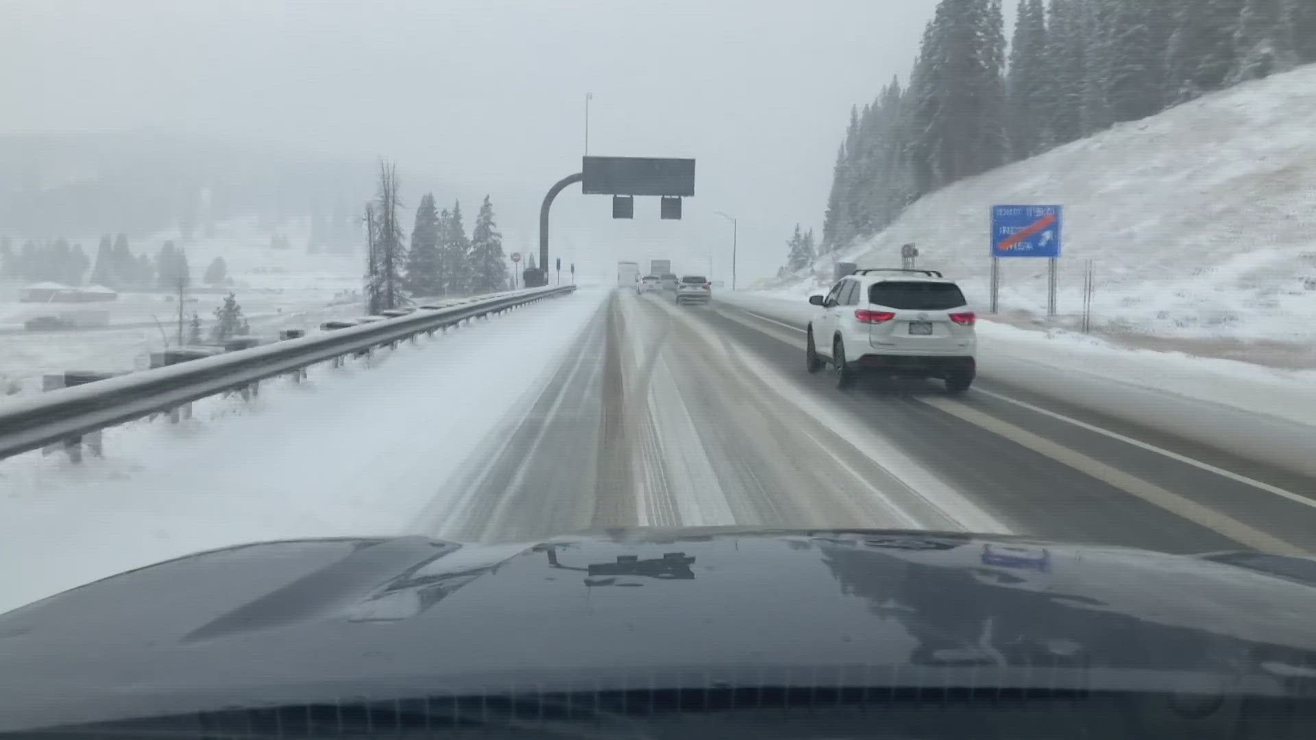 Colorado Mountain Towns See First Snow Accumulation Of The Season ...